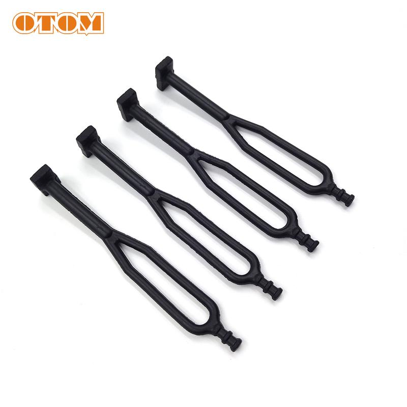 OTOM Universal Motorcycle Side Stand Rubber Straps Mount Supporting Solid Durable Accessories For KTM HBERG HUSQVARNA GASGAS