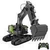 1/14 HUINA 1593 582 RC Excavator Dumper Truck crawler Alloy Tractor Loader 2.4G Radio Controlled Car Engineering toy for boy