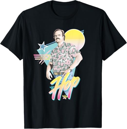 Stranger Things 80 s Jim Hopper T-Shirt 100