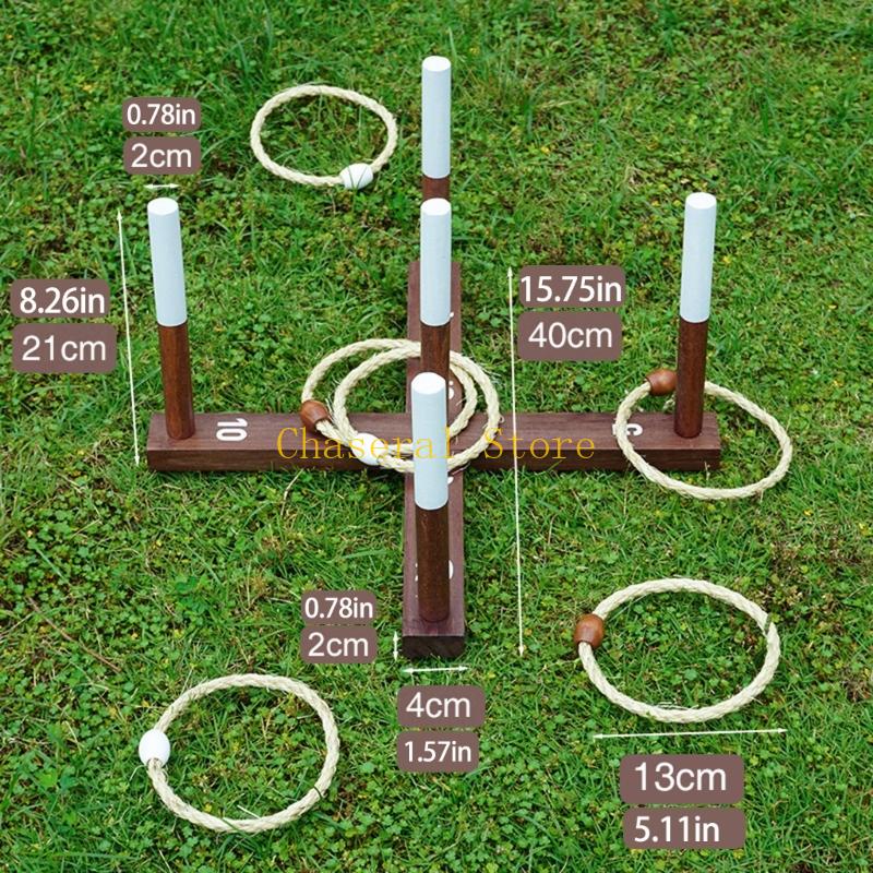 E7Ce Natural Hoop Throwing Toy Appropriate For Indoor Outdoor Entertainment