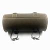 Universal Vintage Black brown Motorcycle Tool Bag Front Fork Handlebar Saddlebag Roll Barrel Racing Tail Barrel