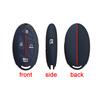 Soft Rubber Silicone Car Key FOB Protection Skin Cover Case for Hyundai Grandeur GN7 Kona Ev 2023 2024 Smart Romote Accessories
