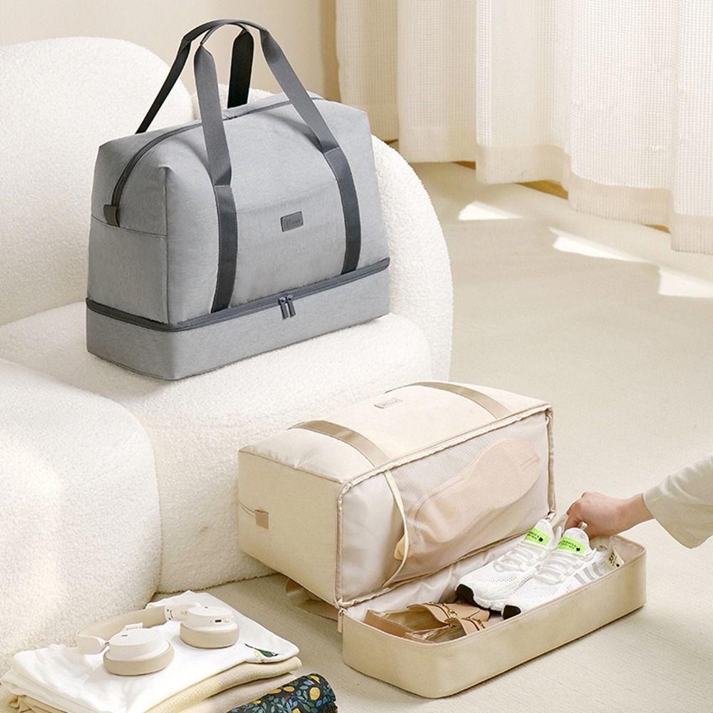 

Reusable Dry Wet Separation Storage Bag Lightweight Travel Duffle Bag Business