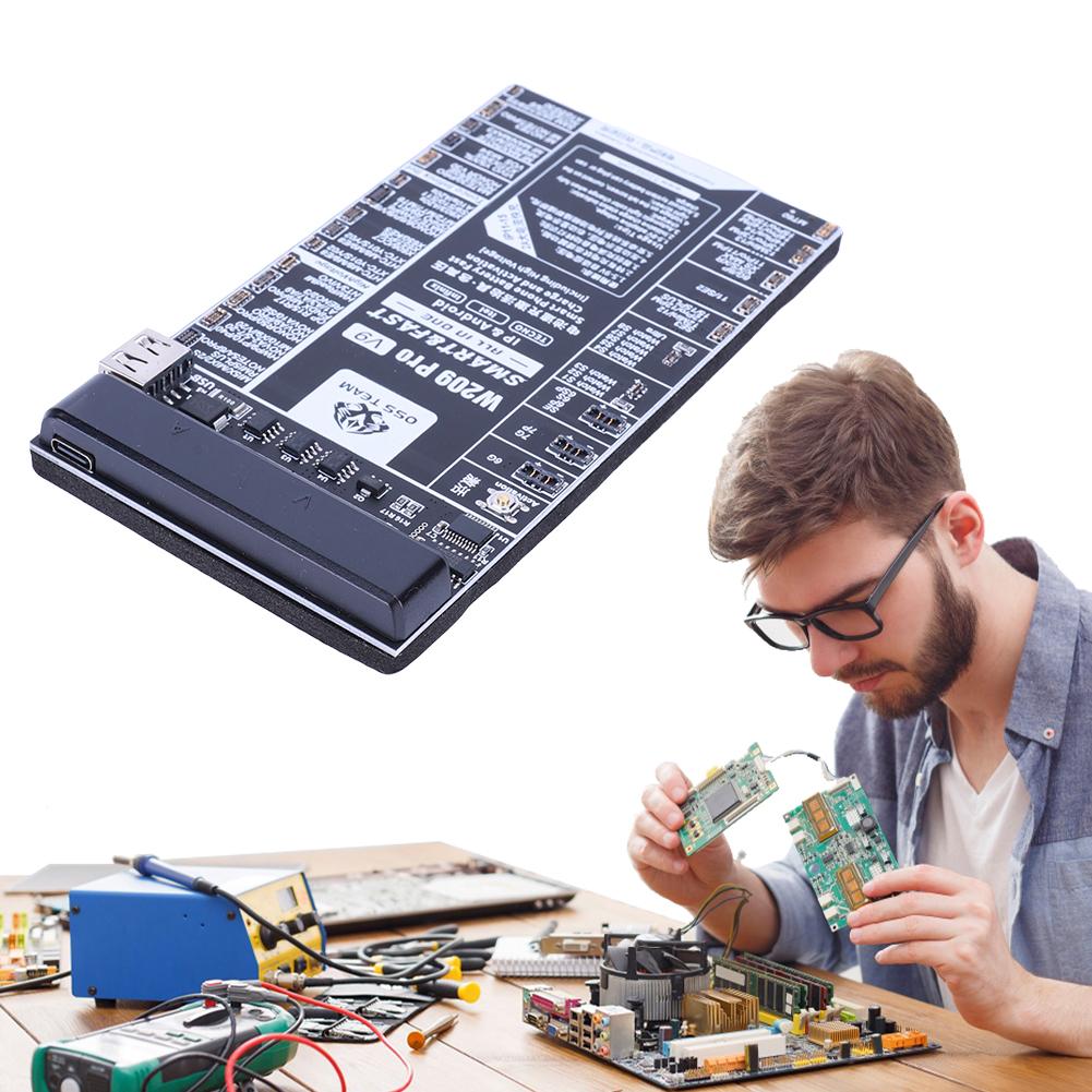 

W209 Pro V9 печатная плата тестер быстрой зарядки для iPhone 15 14 13 12 11 X 8 QDE