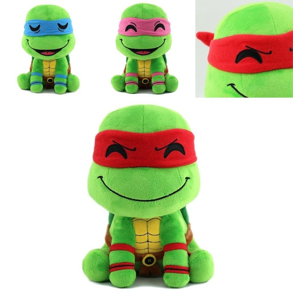 Cute Ninja Turtle Plush Toy Soft Stuffed Animal For Kids Cartoon Style Turtle Figure