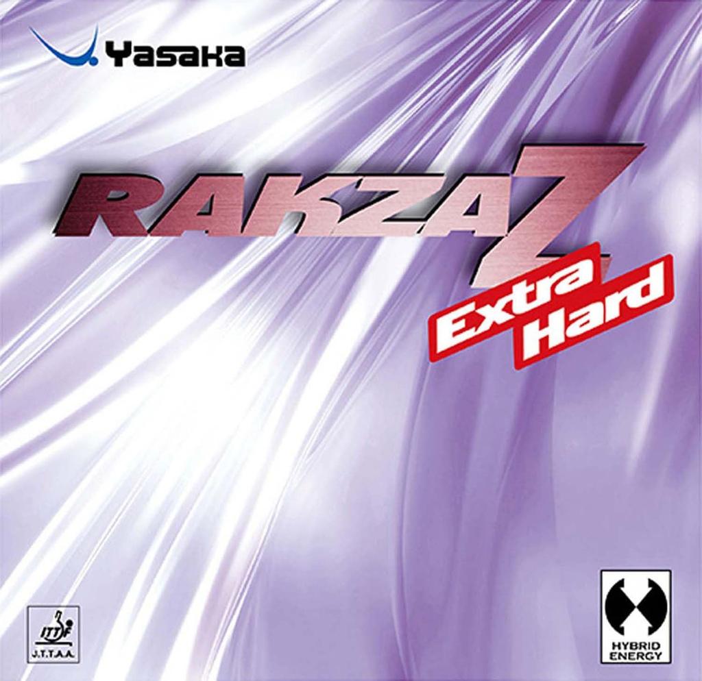 YASAKA Rakza Z Table Tennis Extra Inverted Hybrid Energy Extra B88 Rubber, Hard, Soft, Type, Black, Thick,