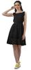 Moomaya Womens Vintage Style Lace Dress Solid Women Casual Summer Mini Dress