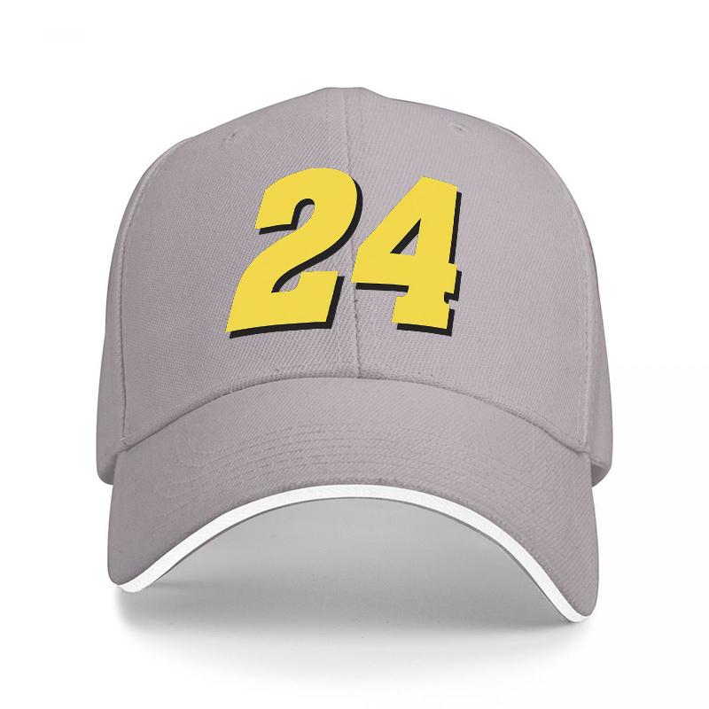 Number Baseball Cap Black with Yellow Print Adjustable Snapback Hat for Unisex and Women Casual Streetwear Fashion Accessory