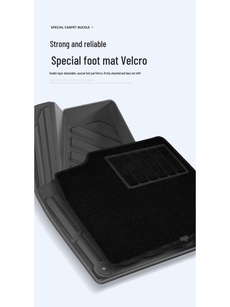Compatible with 25 Leapmotor B10 models, eco-friendly TPE floor mats, trunk mats, and seat back mats.