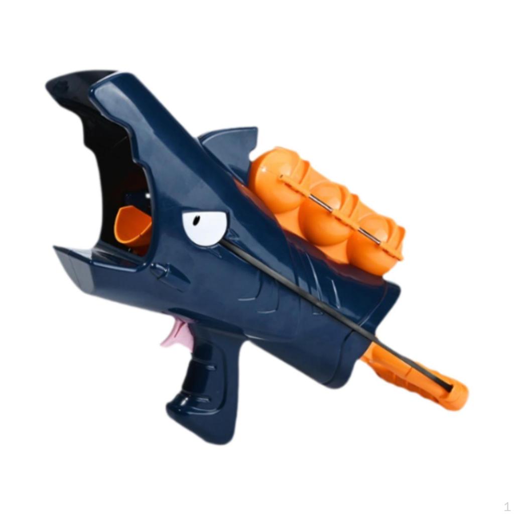 Snowball Launching Maker Funny Snow Play Tool Portable Shark Toy Fight