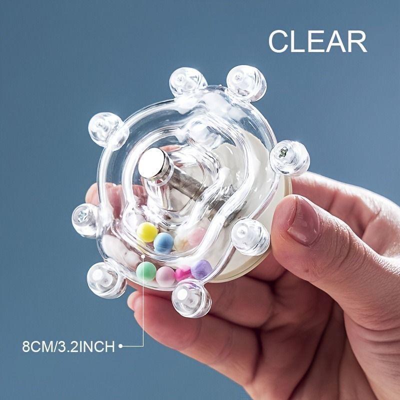 De Toy for Parrot, Unique Rotating Toy To Help Animals Release Excess Energy, Made of Safe Materials, I6r6 Non-scratch Wheel