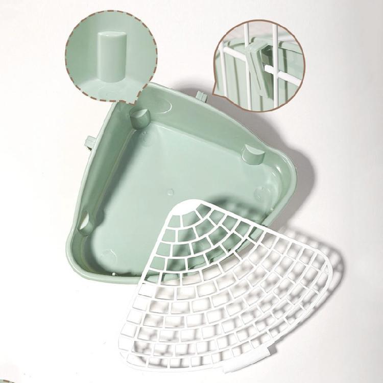 Small Rat Toilet Triangular Potty Trainer Corner Litter Box for Hamsters Critt