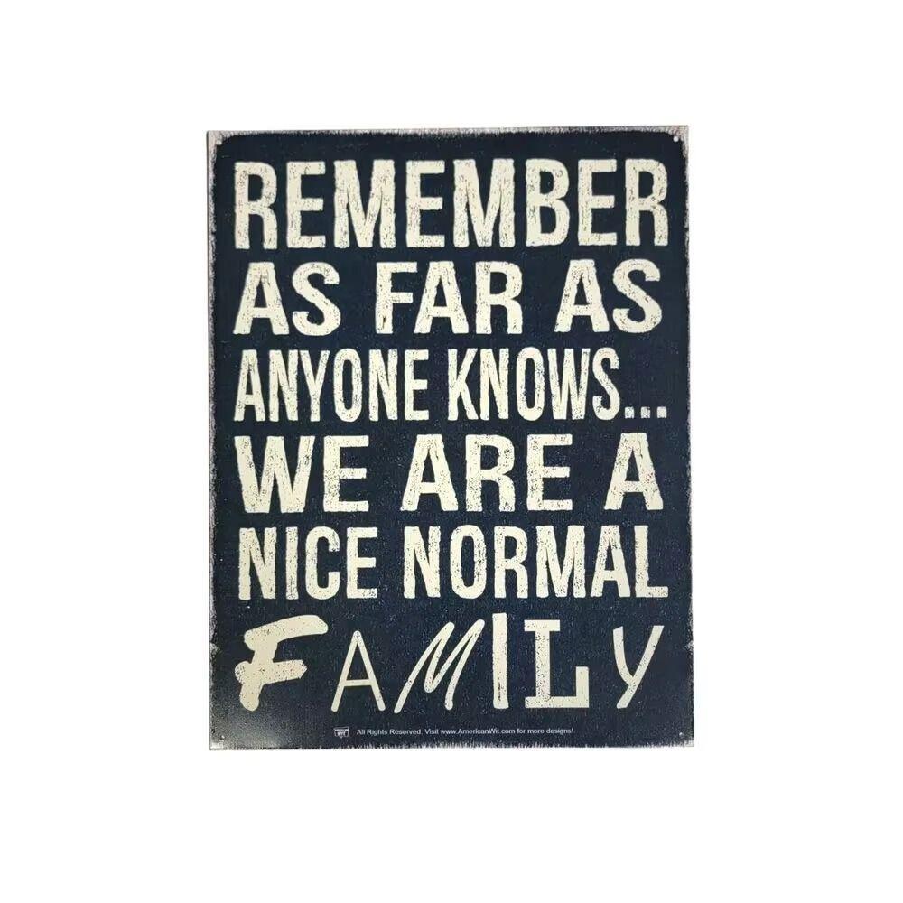 

Retro Metal Wall Art 20x30cm Vintage Tin Sign Home Decor Bar Garage