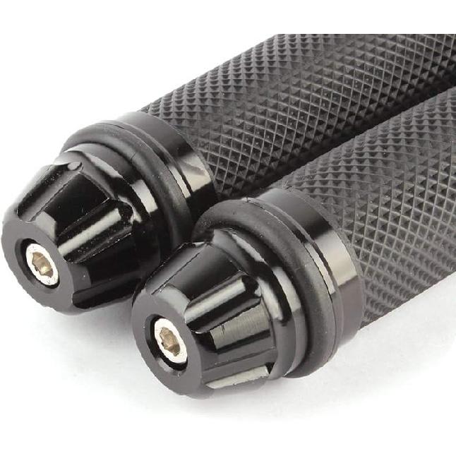 MOTORCYCLE 7/8" HAND GRIPS HANDLE BAR GEL FOR YAMAHA YZF 600 R6 Suzuki GSXR 1000(Black)