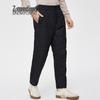 Xuezongfei Men's Warm Straight-Leg Down Pants