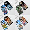 for Samsung Galaxy S20 S22 S21 FE Ultra Plus A07 A17 A15 A16 A25 A57 A37 Phone Case One Pieces Luffy Roronoa Zoro Jinbe Sanji