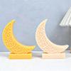Moon Candle Silicone Mould Moon Shaped Resin Molds DIY Baking Molds for Eid