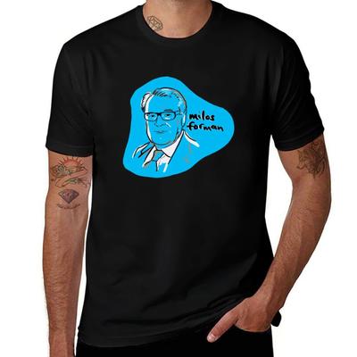 Milos Forman T-Shirt t shirt mann designer mann grafisches T-Shirt mann t shirt schwere Baumwolle T-Shirt