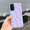 A74 Fodral För OPPO A74 CHP2219 Fodral Lyxigt Fjäder Dinosaurie Daisy Mönster Bakre Skydd För OPPO A74 5G CPH2197 A 74 Mjuk Capa