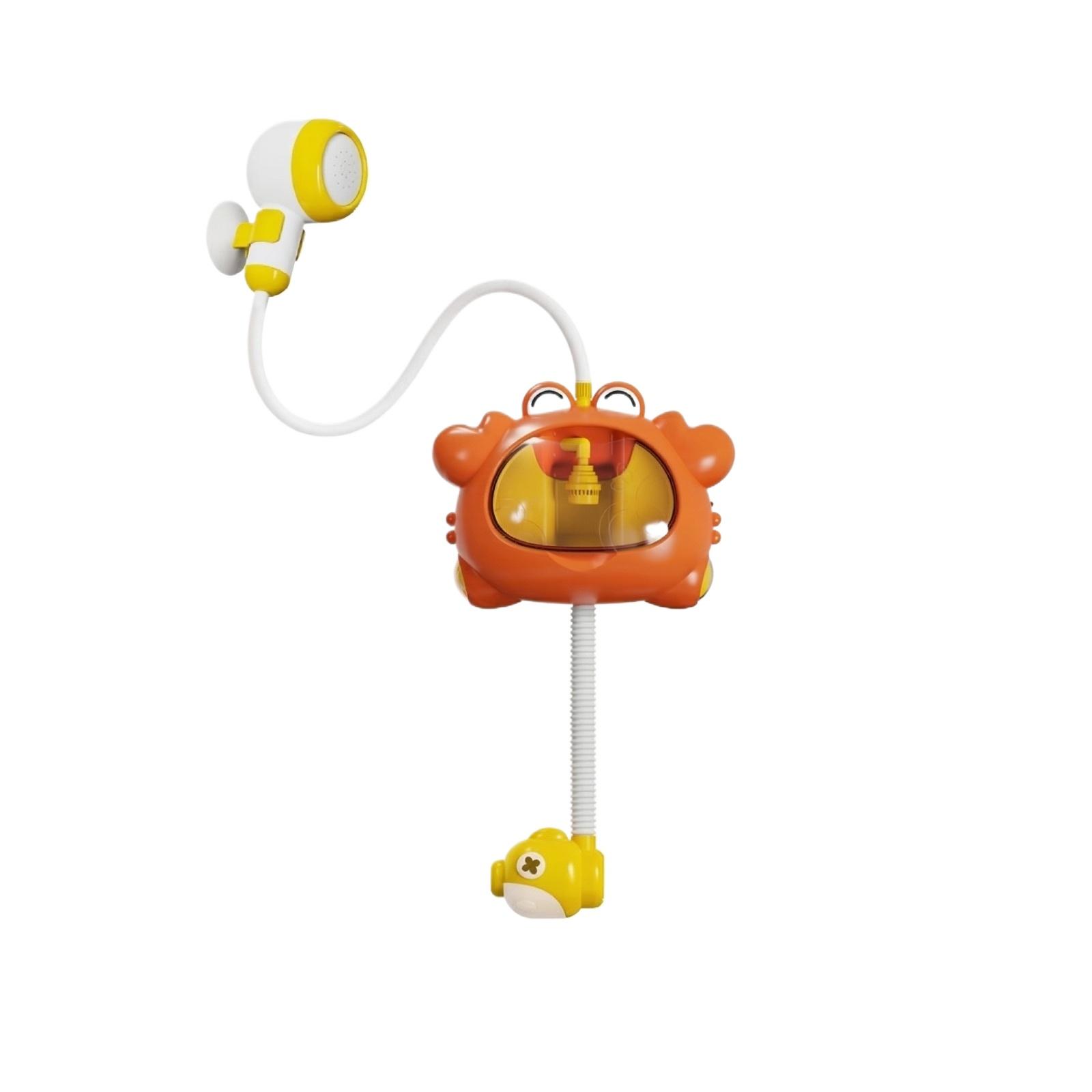 Baby Shower And Water Play Toy, Electric Light, Crab Spitting , Children s Shower Head, Baby Bathroom Toy One Size