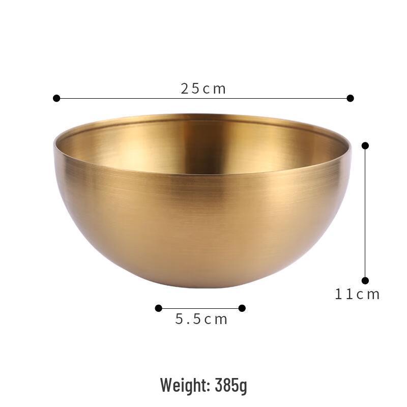 ZISIZ Large Round Salad Bowl