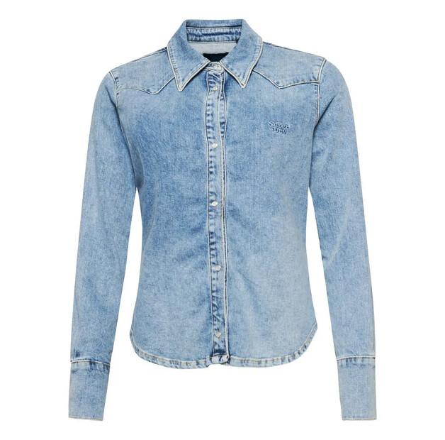 Superdry Vintage Denim Western рубашка