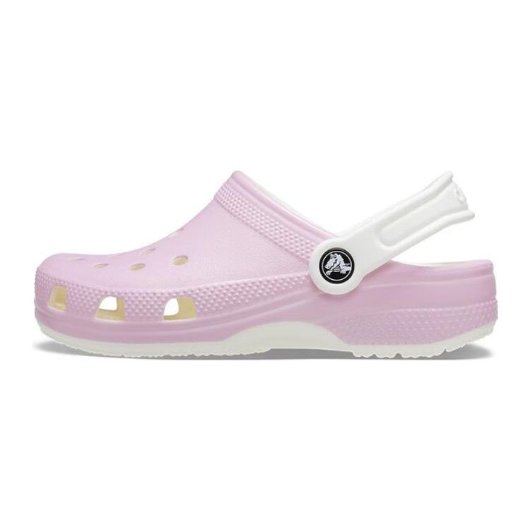 Crocs Classic Glow In The Dark Comfortable Versatile Non-Slip Durable Kids Sandals Kids Sandals Fire-Red 209158-6S0