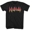 Def Leppard Classic Logo Black Adult T-Shirt