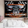 1PC Harley-davidson Motorcycle Artwork Tapestry, Unique Design Tapestry, Suitable for Bedroom,Livingroom, Playroom,Heartwarming Holiday Gifts