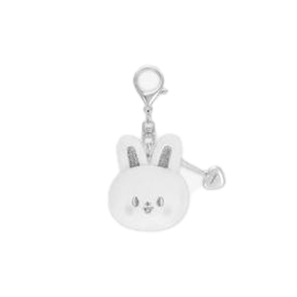 Stray Kids SKZOO FACE KEYRING SILVER Ver. [celebrATE]