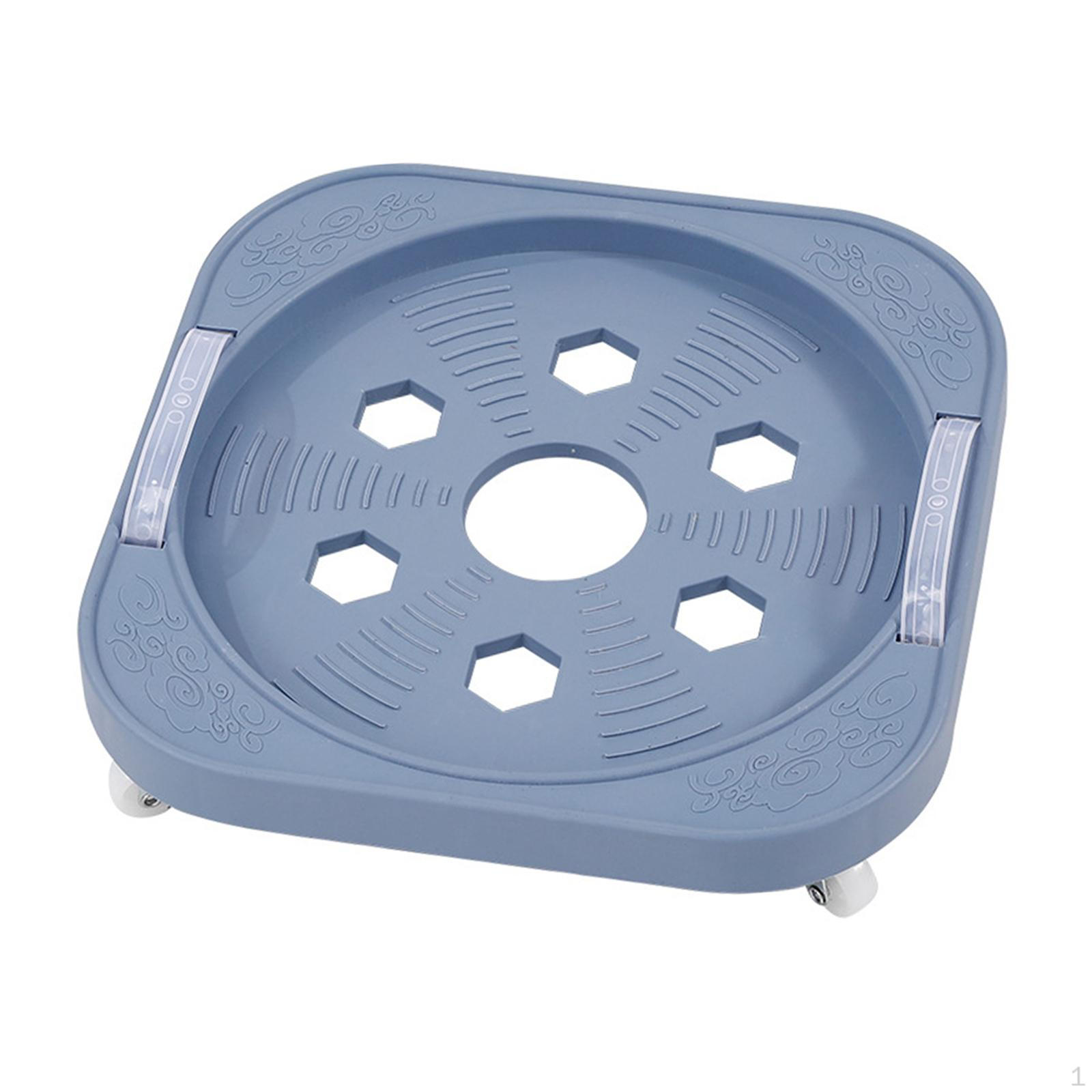 

Backet Rack Stand Plant with Rolletes Roule De for The Home синій