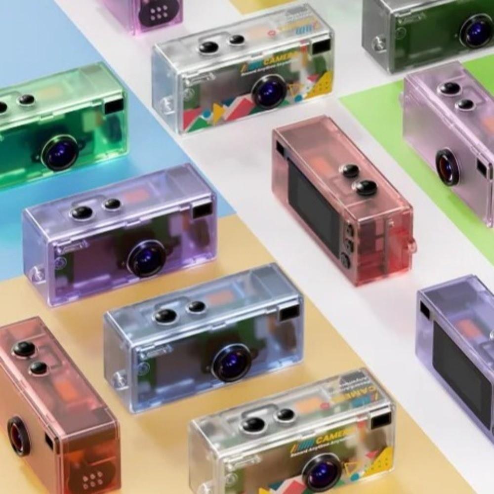 Neuer transparenter Schlüsselanhänger Daumenkamera-Taschenanhänger Mini-Daumenkamera-Schlüsselanhänger mit 1080P HD-Videoaufnahme Outdoor-Sportkamera