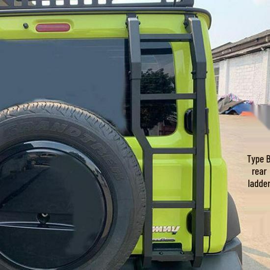 Jimny JB74W/JB64 Rear Tailgate Climbing Ladder 19-24.