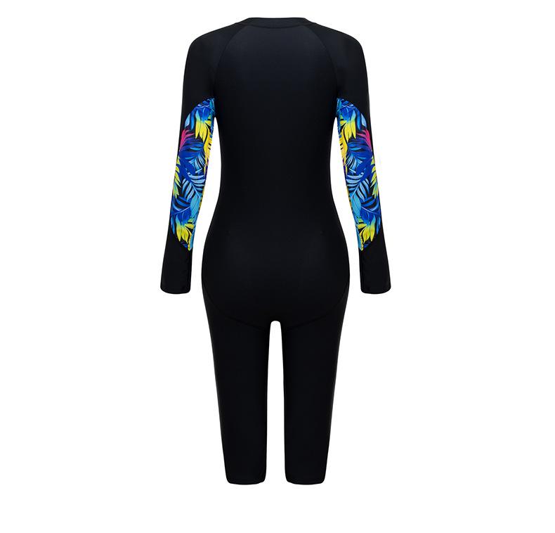 Muta da Surf Stile Mediorientale 2025 - Tuta Intera con Zip e Maniche Lunghe Modellante