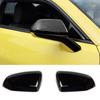 2Pcs Gloss Black Side Rear View Mirror Cover Trim For 2017-2024 Chevy Camaro