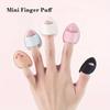 30pcs Dry and Wet Powder Puff Washable Finger Puff Random Makeup Puff  Travel-Friendly