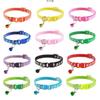 Dog Collar Pet Patch Collar Single Paw Print Bell Collar Cat Buckle Collar Kitten Collar Supply Chain