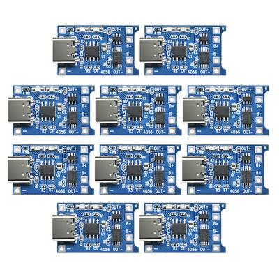 5 Stück 10 Stück Typ-C Micro USB 5V 1A 18650 TP4056 TC4056A BMS Lithium-Batterielademodul Ladeplatine mit Schutz
