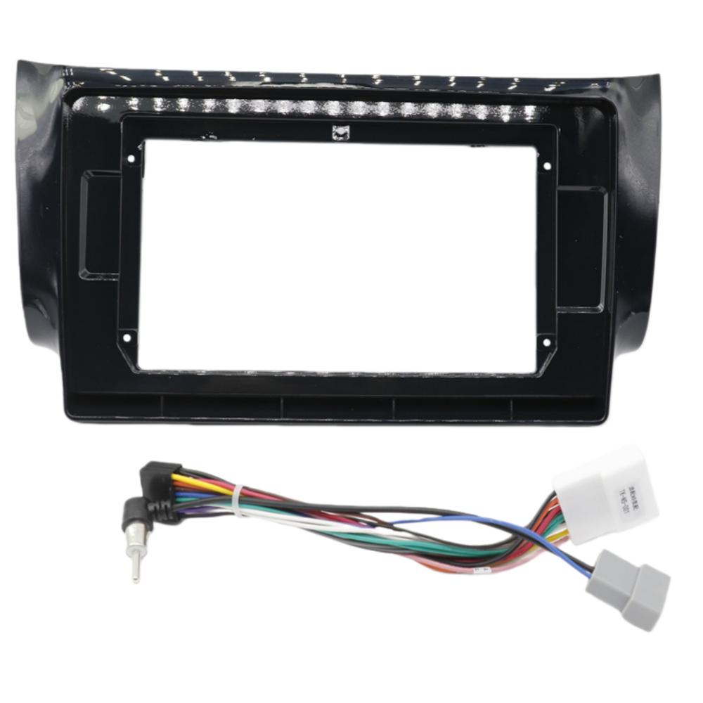 9Inch Car Radio Fascias for Nissan Sentra Sylphy 2012-2019 Android Stereo Frame 2 Din Head Unit Panel Dash Trim  with Cable