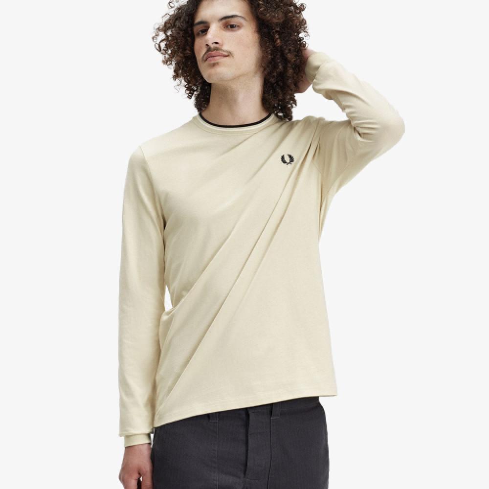 Fred Perry Fred Perry  [baseline] Long Sleeve Twin Tip T shirT  U87  Afpm2419602 U87
