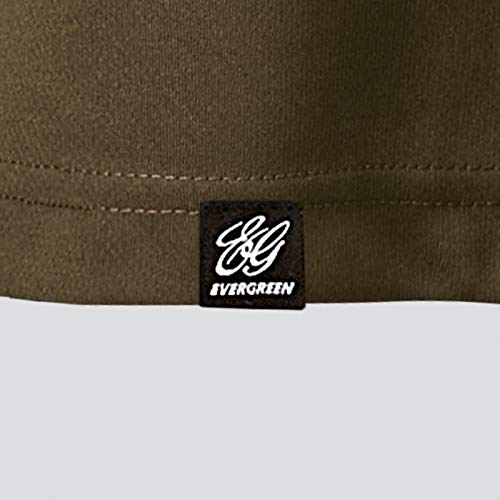 EVERGREEN Dry Long T-Shirt, F Type, XL, Black