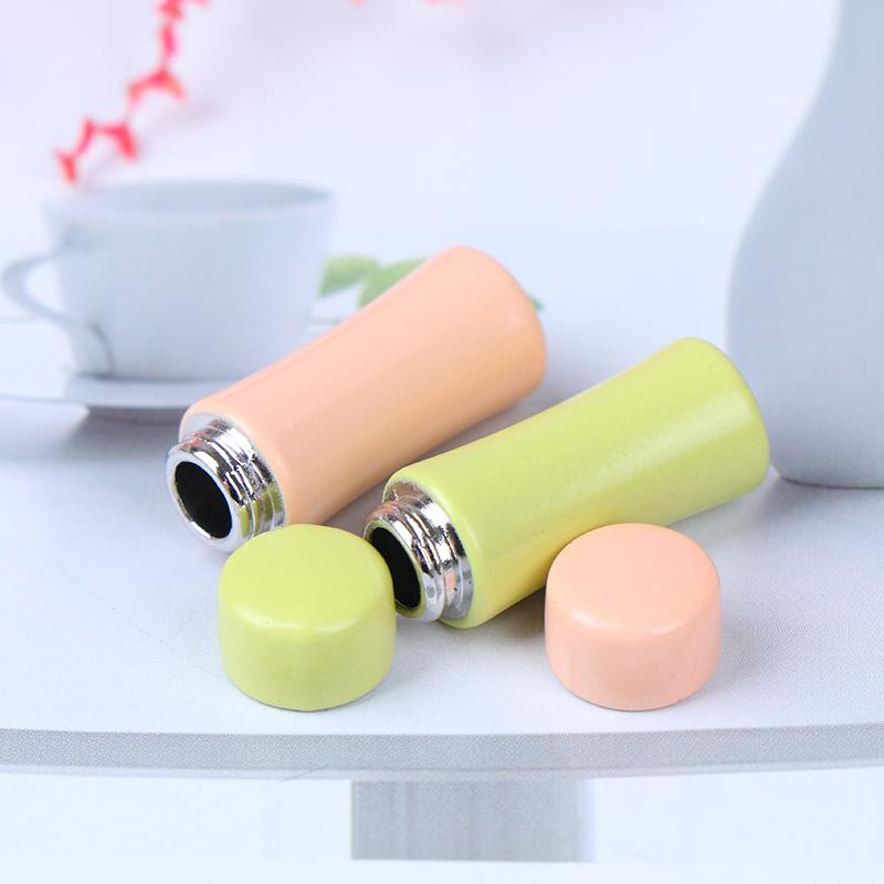1:12 Dollhouse Miniature Water Cup Insulating Cup Can Opened Simulation Toy