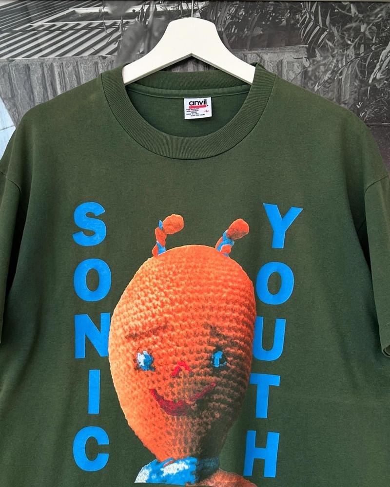 1992 Sonic Youth Dirty Bootleg t shirt  Forest green Unisex T Shirt S5XL Unisex T-Shirt XL