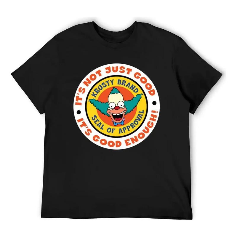 Camiseta Krusty-seal, Ropa De Verano, Camisas Holgadas De Se S