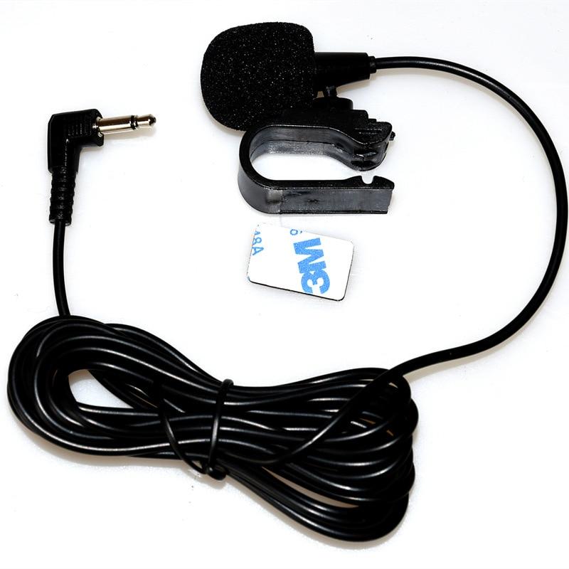 

Car Audio Microphone 3.5mm Clip Jack Plug Mic Stereo Mini Wired External Microphone For Auto DVD Radio Professionals car mounted