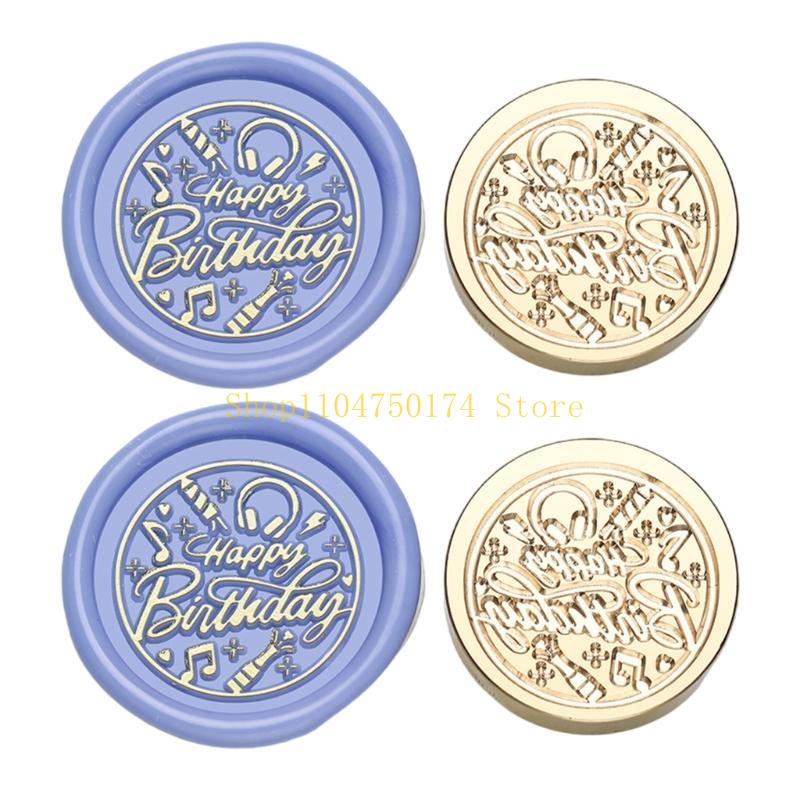 Seal Stamp Head Replacement Antique Embossed Sealing Stamp Head for Envelope top sale