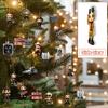 2D Flat Acrylic Ornaments, Christmas Tree Ornaments, Suitable For Christmas Decoration