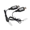 Universelles USB 3,7V 500mA Akku-Ladegerät-Paket JST KET EL Roter Buchsenstecker für mehrere kleine elektronische Geräte
