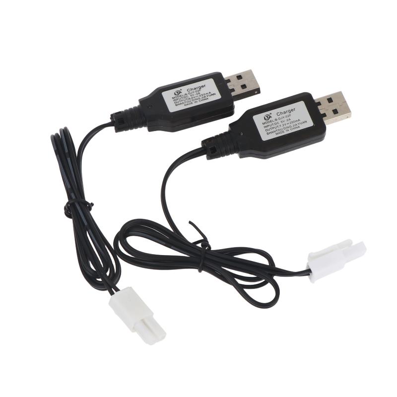 Universelles USB 3,7V 500mA Akku-Ladegerät-Paket JST KET EL Roter Buchsenstecker für mehrere kleine elektronische Geräte