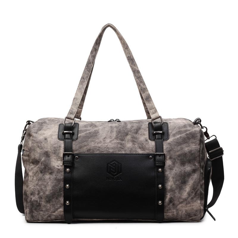 Tie-dye travel bag, European and American Spice Girls style fitness bag, large-capacity hand luggage bag, yoga swimming sports bag